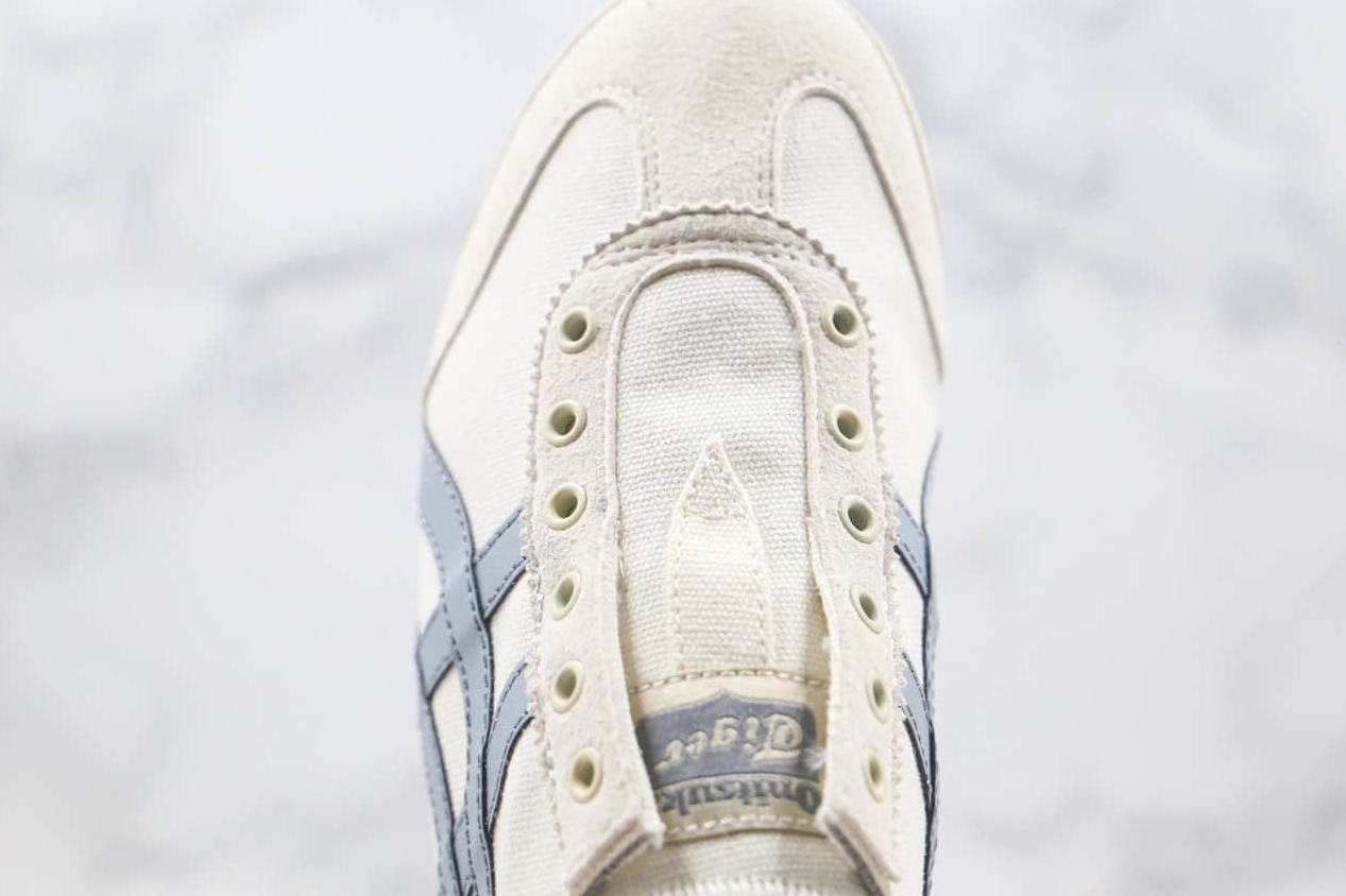 Onitsuka Tiger Mexico 66 Paraty - White Blue 1183B404-200: Stylish and Classic Sneakers.