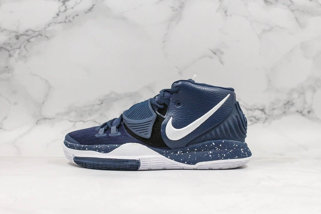 Nike Zoom Kyrie 6 EP Dark Blue Summit White Shoes BQ9377-900 - Stylish Performance Footwear