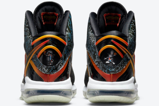 Nike LeBron 8 'Space Jam' Black/White-Multi-Color DB1732-001 - Supreme Style for Basketball Enthusiasts!