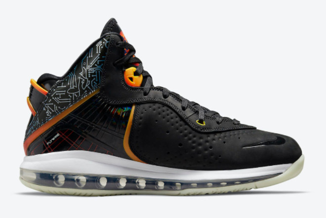Nike LeBron 8 'Space Jam' Black/White-Multi-Color DB1732-001 - Supreme Style for Basketball Enthusiasts!