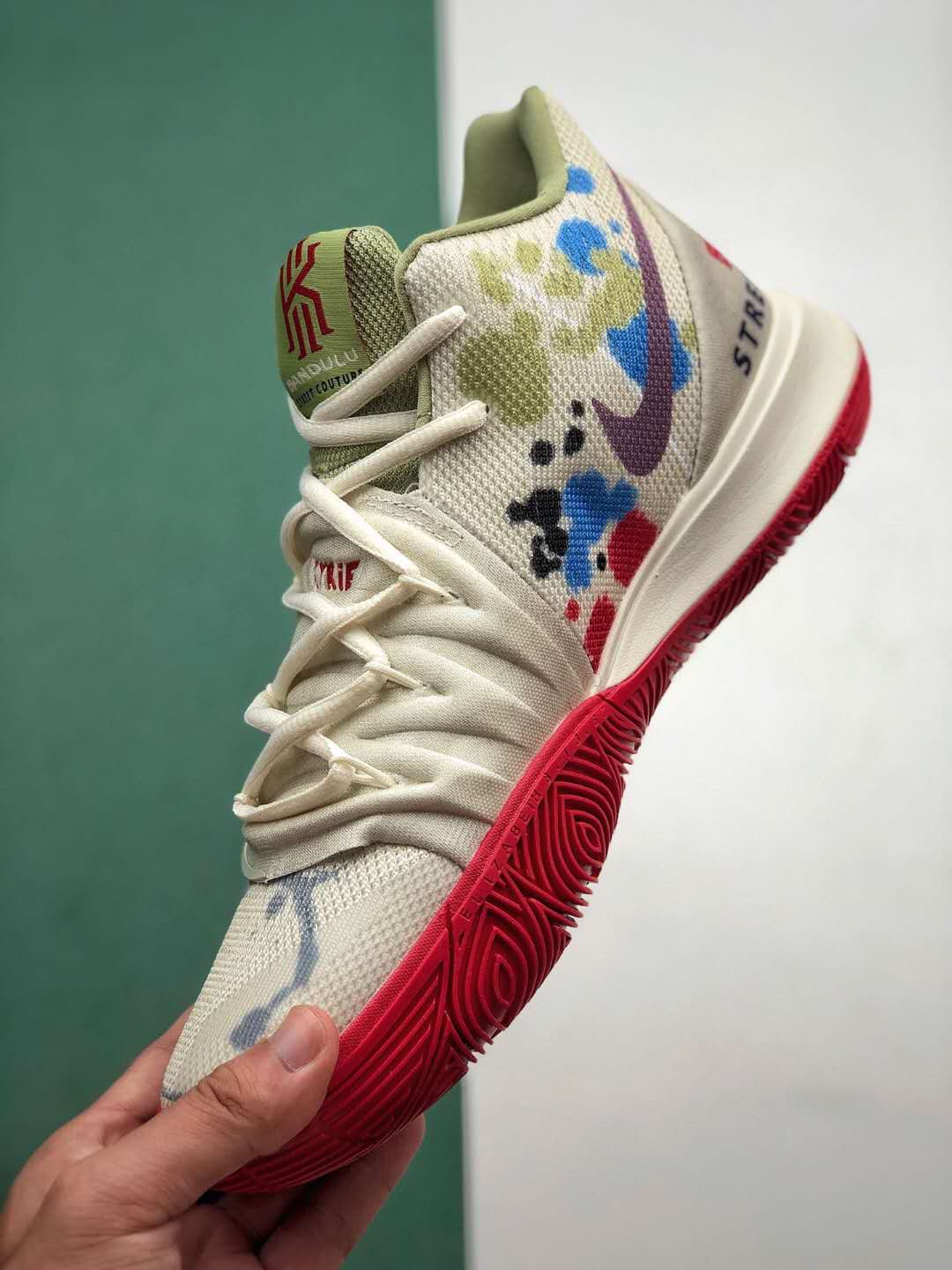 Bandulu x Nike Kyrie 5 EP Multi Color CK5837 100 - Premium Collaboration for Unmatched Performance