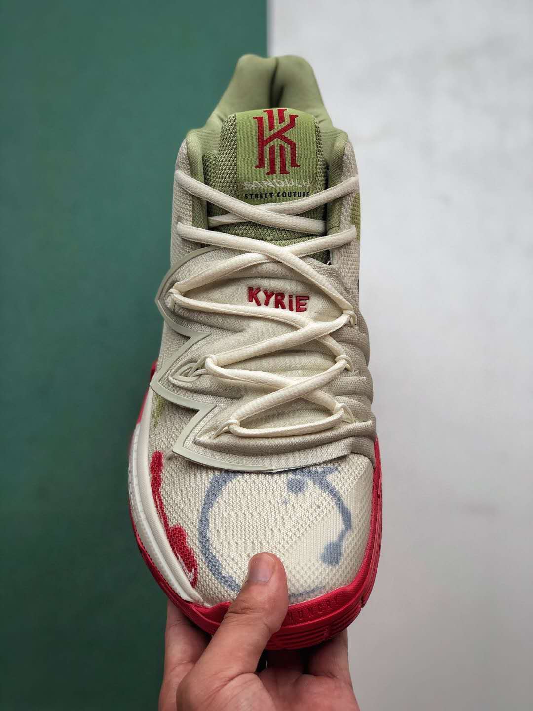 Bandulu x Nike Kyrie 5 EP Multi Color CK5837 100 - Premium Collaboration for Unmatched Performance