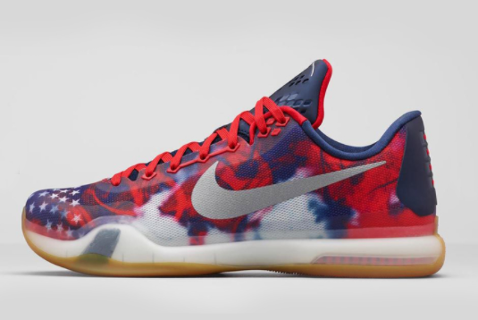 Nike Kobe X '4th of July' USA 745334-604 - Shop the Patriotic Collection