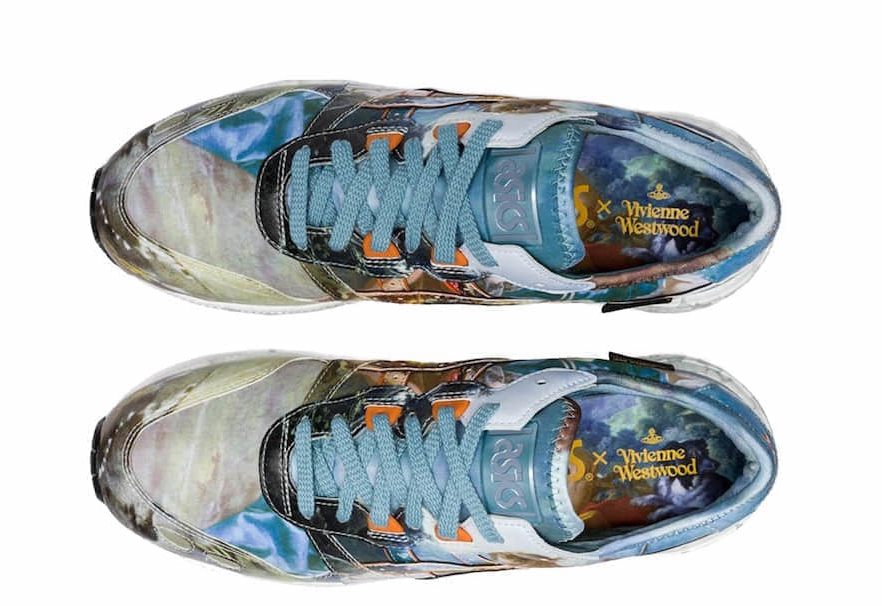 Asics Vivienne Westwood x Hyper Gel Lyte 'Colorful Cyan' 1191A253-410 - Stylish Collaboration Sneakers