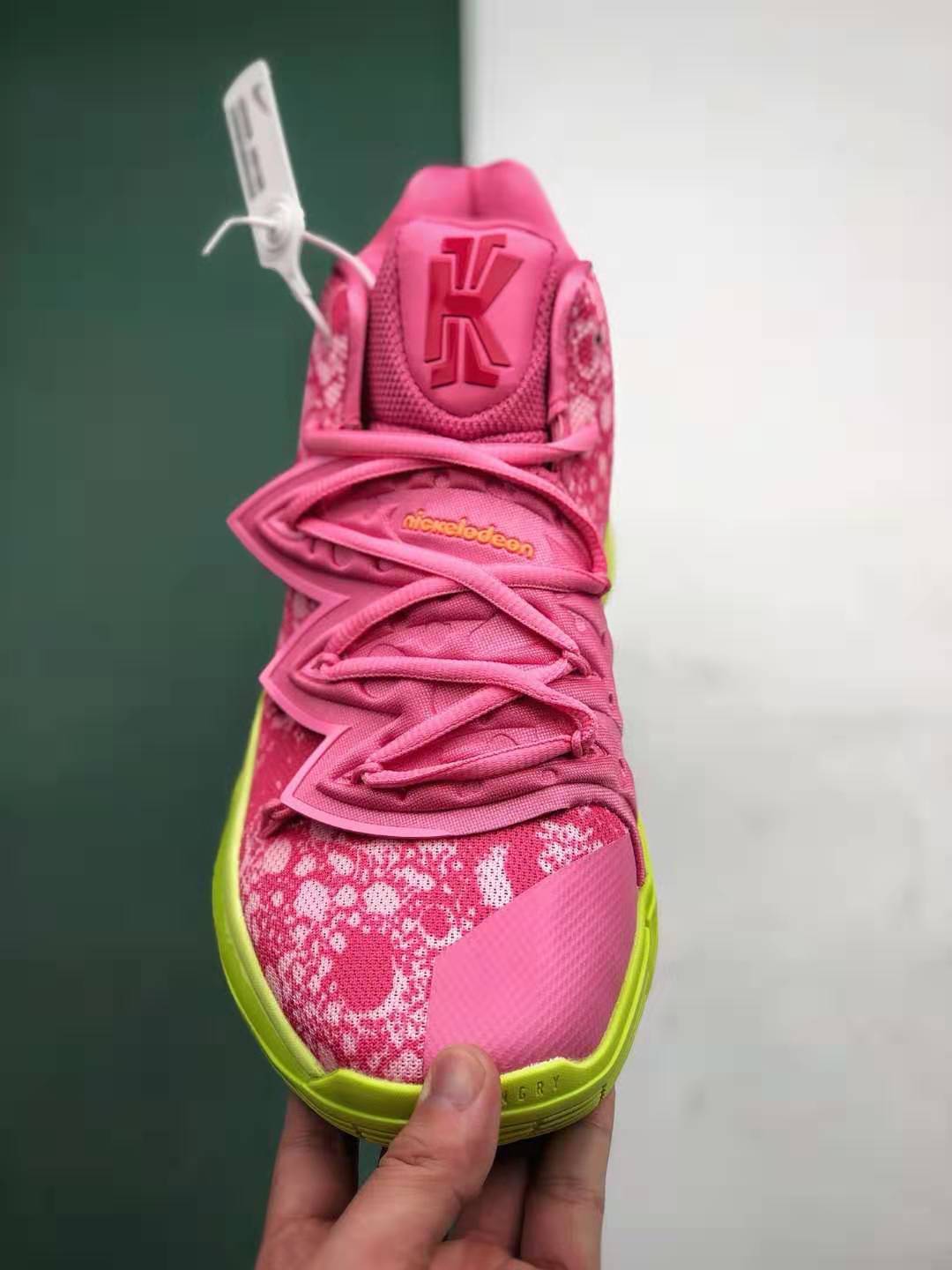 SpongeBob SquarePants x Nike Kyrie 5 Patrick Star Lotus Pink University Red CJ6951-600 - Limited Edition Collaboration
