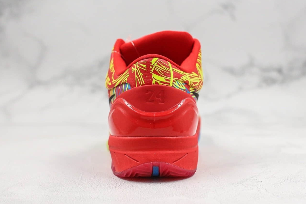 Nike Zoom Kobe 4 Protro Wizenard Red Multi Color CV3469-006 - Unleash Your Inner Champion!