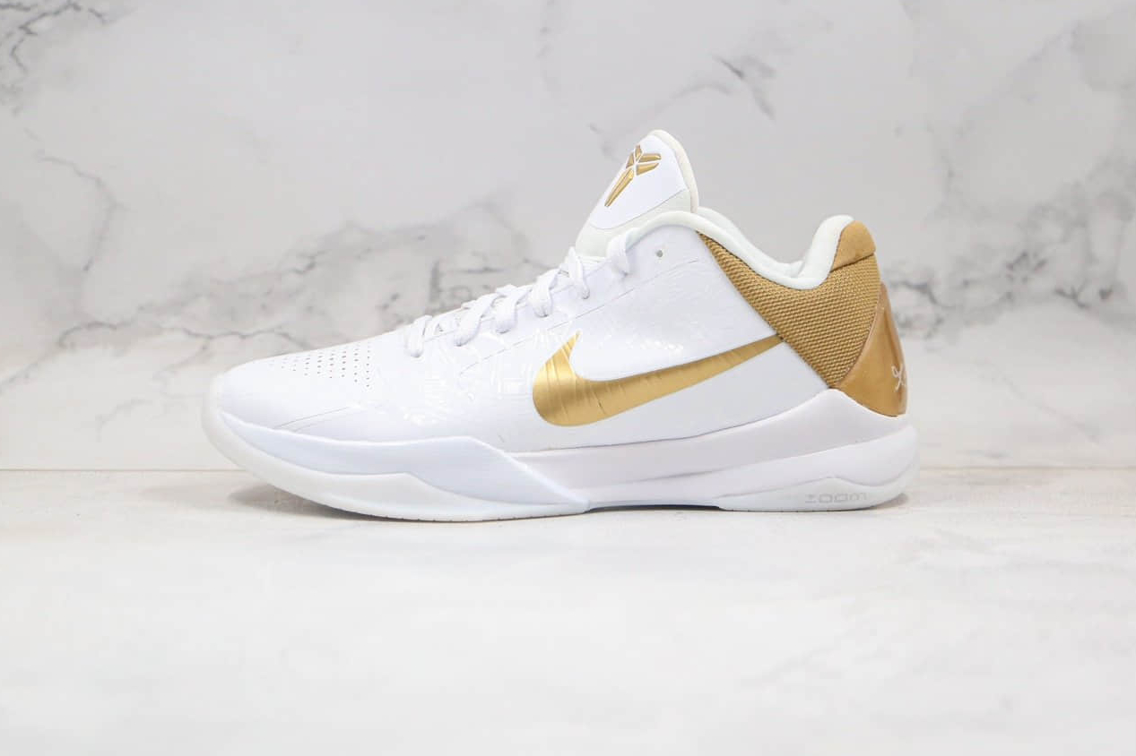 Nike Zoom Kobe 5 'Big Stage Home' 386429-108 - Unleash Your Inner Athlete!