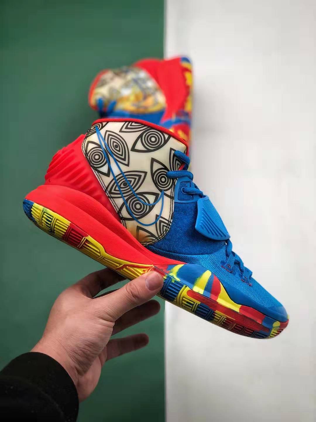 Nike Kyrie 6 Pre Heat Guangzhou Multicolor CQ7634-409 - Unique Design and Superior Performance at Your Feet