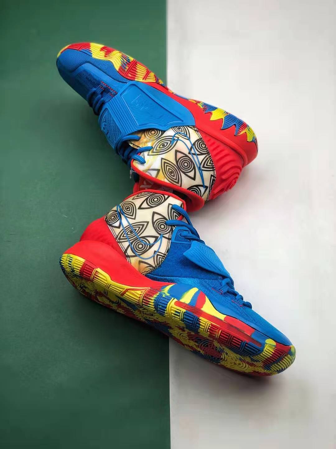 Nike Kyrie 6 Pre Heat Guangzhou Multicolor CQ7634-409 - Unique Design and Superior Performance at Your Feet