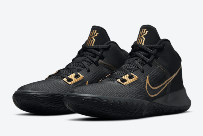 Nike Kyrie Flytrap 4 'Black Gold' CT1972-005 - Premium Performance and Style Nike Kyrie Flytrap 4 'Black Gold' CT1972-005 - Premium Performance and Style