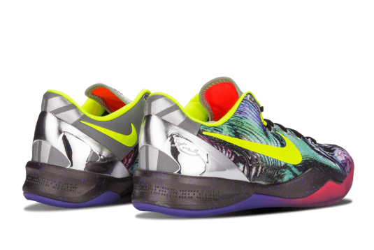 Nike Kobe 8 System Prelude Multi-Color/Volt-Chrome 639655-900 - Premium Basketball Shoes for Sale