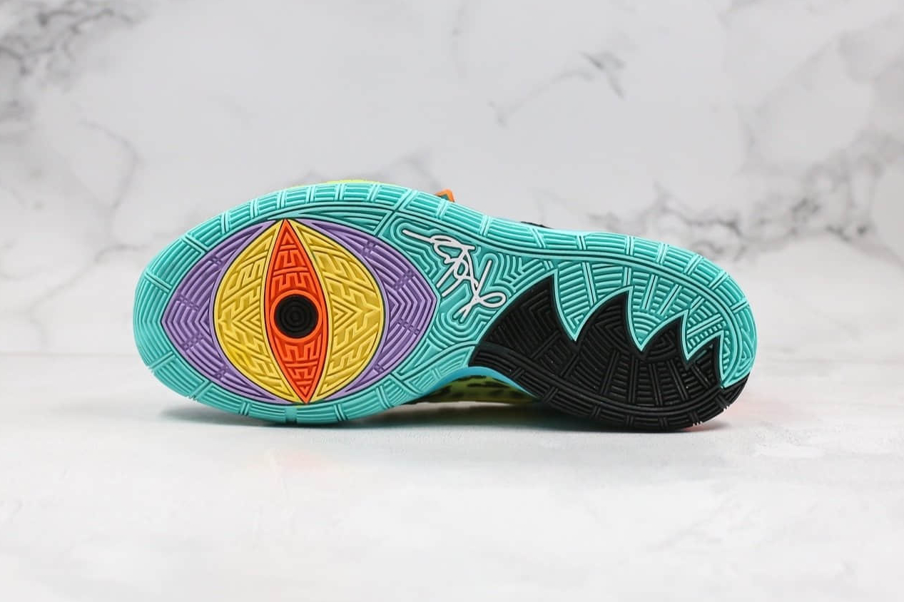 Nike Kyrie 6 EP 'Animal Print - Oracle Aqua' BQ4631-300 | Stylish and Dynamic Basketball Sneakers