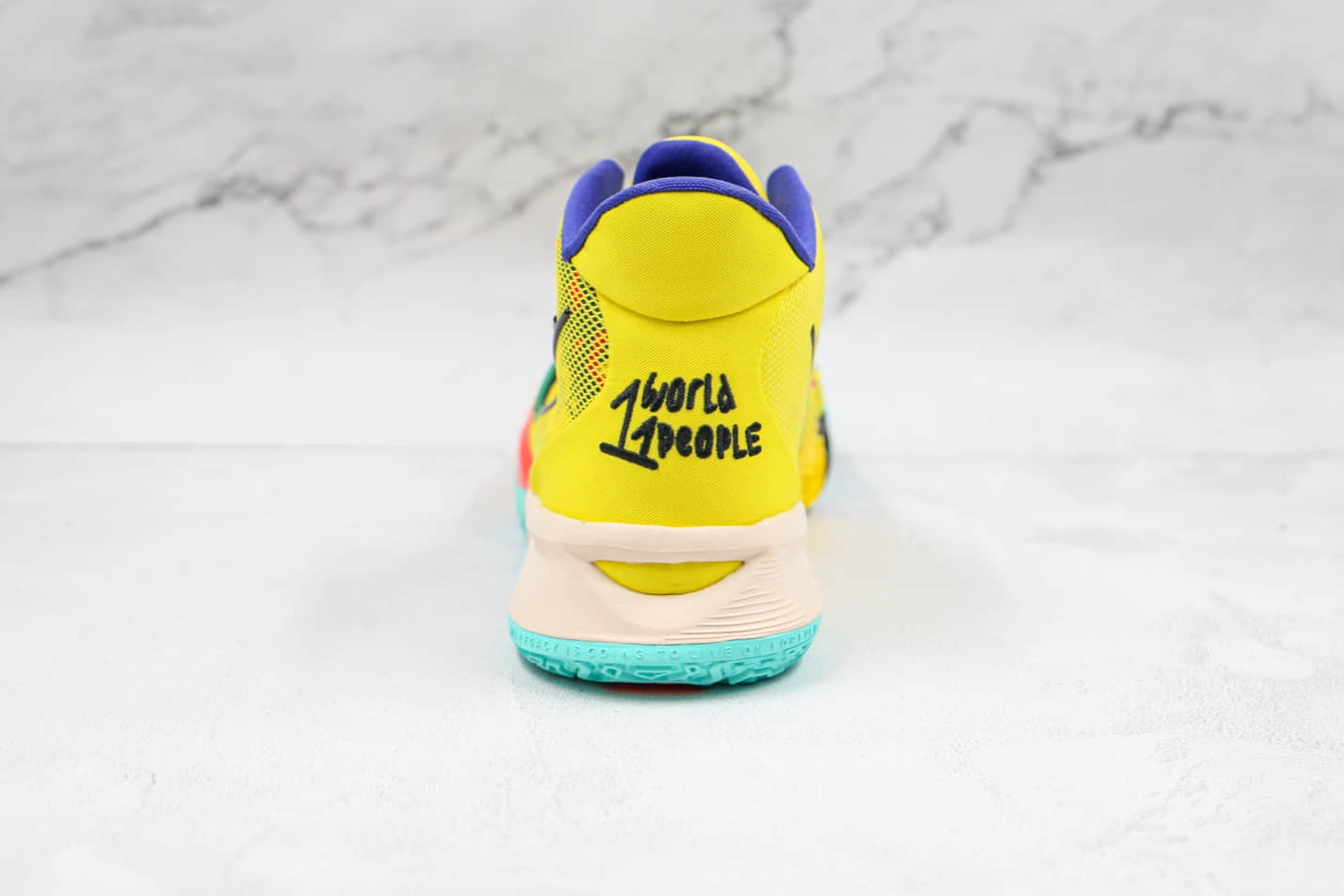 Nike Kyrie 7 '1 World 1 People' CT4080-700 - Cutting-Edge Hoops Sneaker Nike Kyrie 7 '1 World 1 People' CT4080-700 - Cutting-Edge Hoops Sneaker
