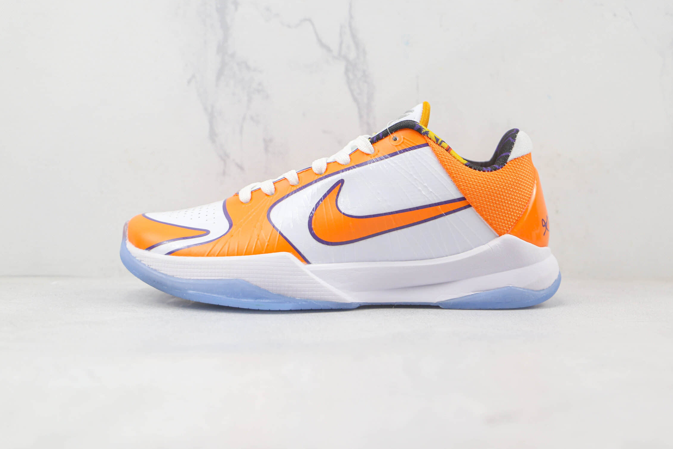 Nike Zoom Kobe 5 Orange White Purple CD4991-106 - Latest Release