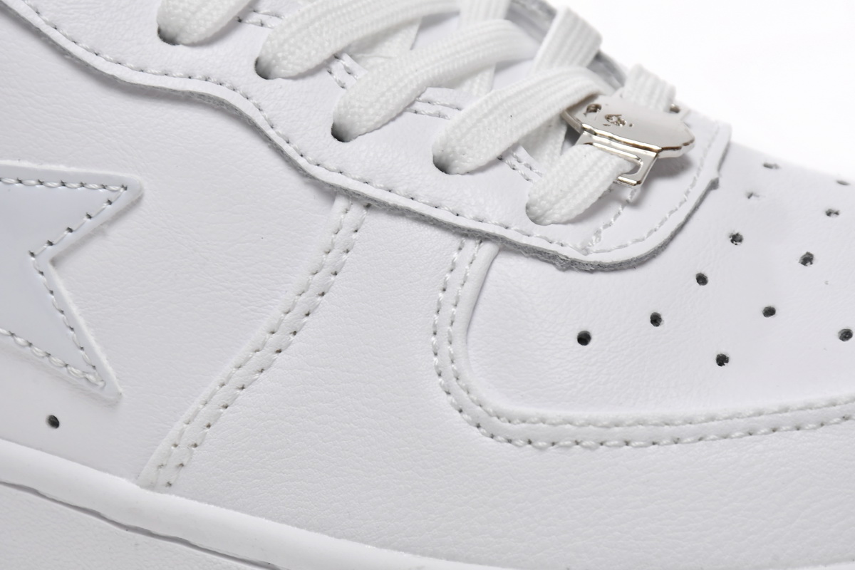 A Bathing Ape Bape Sta Low White 1H70-191-006: Classic Style for Sneakerheads