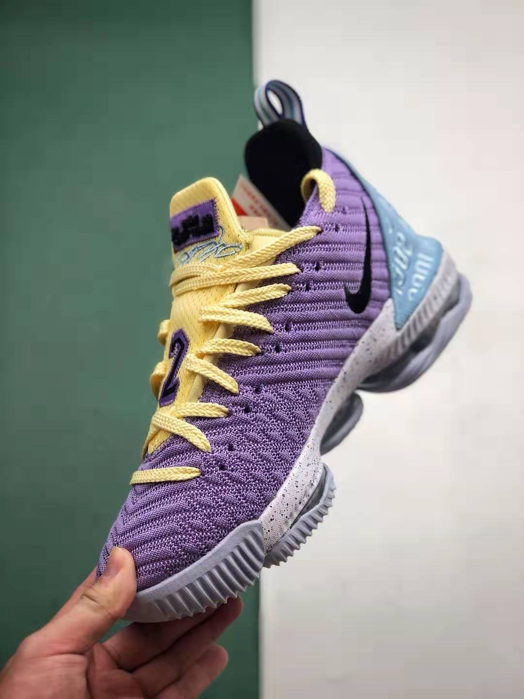 Nike LeBron 16 'Lakers Heritage' CK4765-500 - Premium LeBron Sneakers | Official Retailer