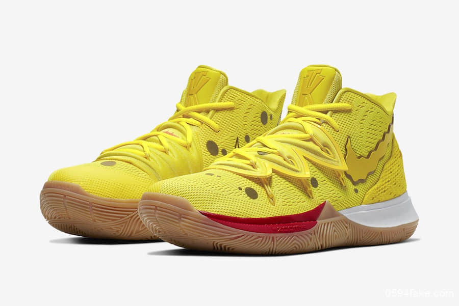 Nike SpongeBob SquarePants x Kyrie 5 'SpongeBob' CJ6951-700 - Limited Edition Collaboration Sneakers Nike SpongeBob SquarePants x Kyrie 5 'SpongeBob' CJ6951-700 - Limited Edition Collaboration Sneakers