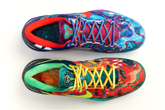 Nike Kobe 8 'What The' 635438-800 - Limited Edition Basketball Shoe