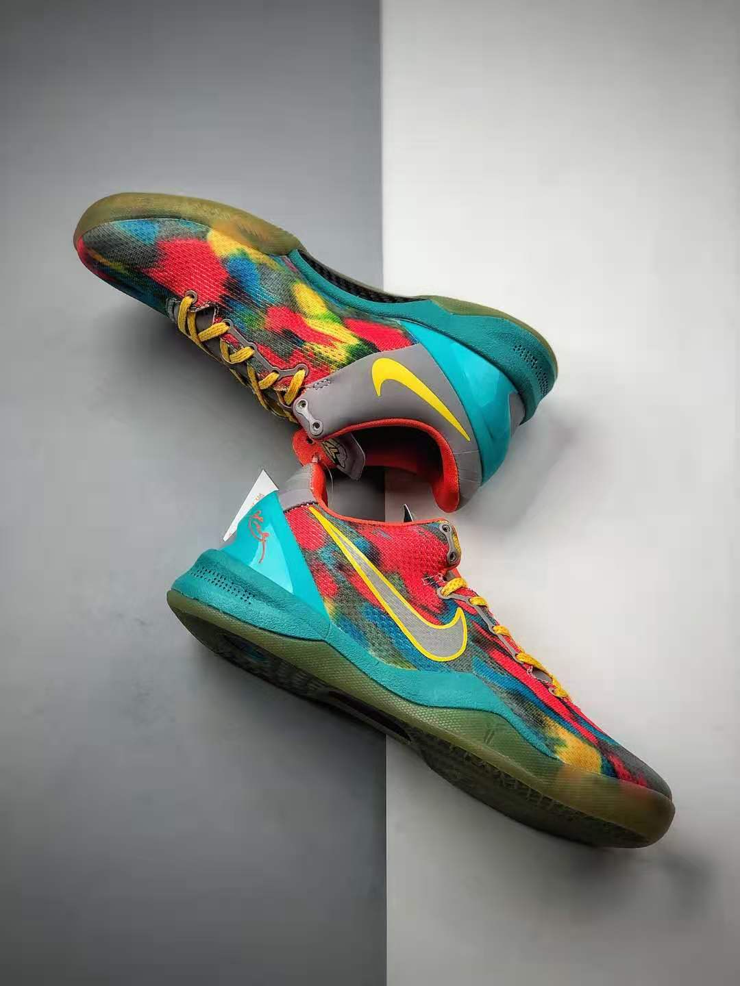 Nike Kobe 8 GC Venice Beach Orange Blue Multi-Color 555286-002 | Shop Now!