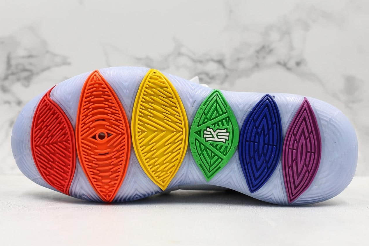 Nike Kyrie 5 BeTrue EP CH0521-117 | Rainbow Multi-Color Basketball Shoes Nike Kyrie 5 BeTrue EP CH0521-117 | Rainbow Multi-Color Basketball Shoes