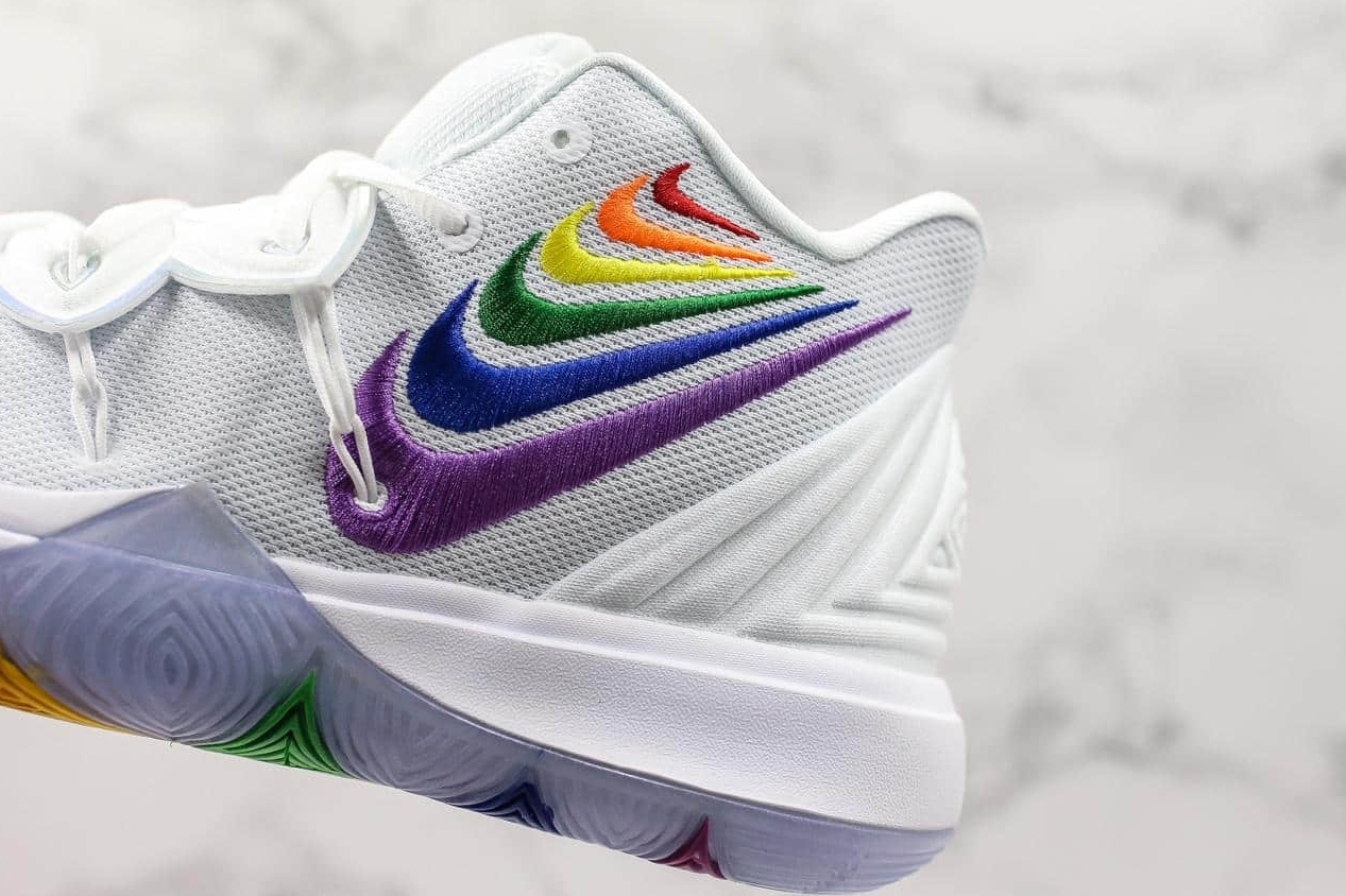 Nike Kyrie 5 BeTrue EP CH0521-117 | Rainbow Multi-Color Basketball Shoes Nike Kyrie 5 BeTrue EP CH0521-117 | Rainbow Multi-Color Basketball Shoes