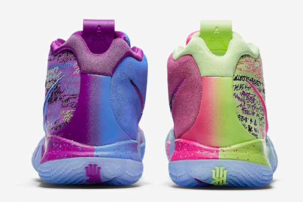 Nike Kyrie 4 Confetti Multi-Color 943806-900 - Premium Performance Basketball Shoe Nike Kyrie 4 Confetti Multi-Color 943806-900 - Premium Performance Basketball Shoe
