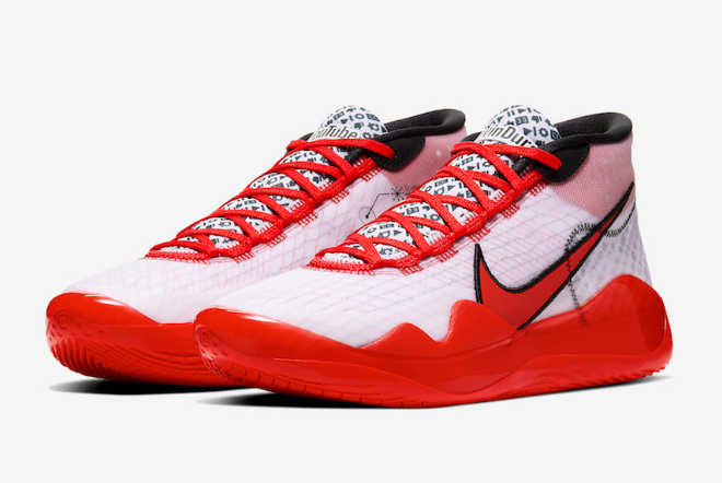 Nike KD 12 'YouTube' Multi-Color CQ7731-900 - Performance Basketball Shoe