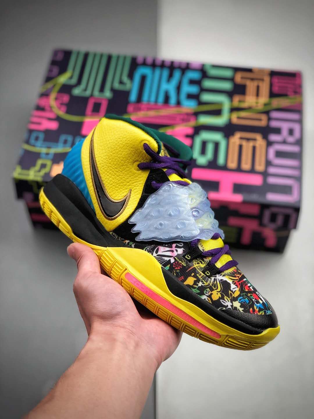Nike Zoom Kyrie 6 EP Chinese New Year Yellow Blue CD5029-700 | Limited Edition Basketball Sneakers Nike Zoom Kyrie 6 EP Chinese New Year Yellow Blue CD5029-700 | Limited Edition Basketball Sneakers