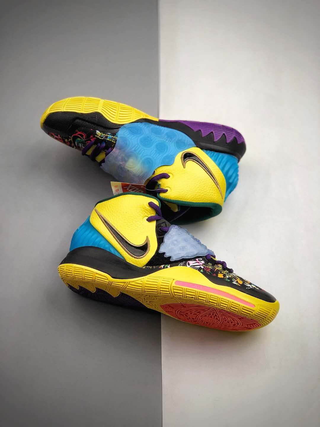 Nike Zoom Kyrie 6 EP Chinese New Year Yellow Blue CD5029-700 | Limited Edition Basketball Sneakers Nike Zoom Kyrie 6 EP Chinese New Year Yellow Blue CD5029-700 | Limited Edition Basketball Sneakers