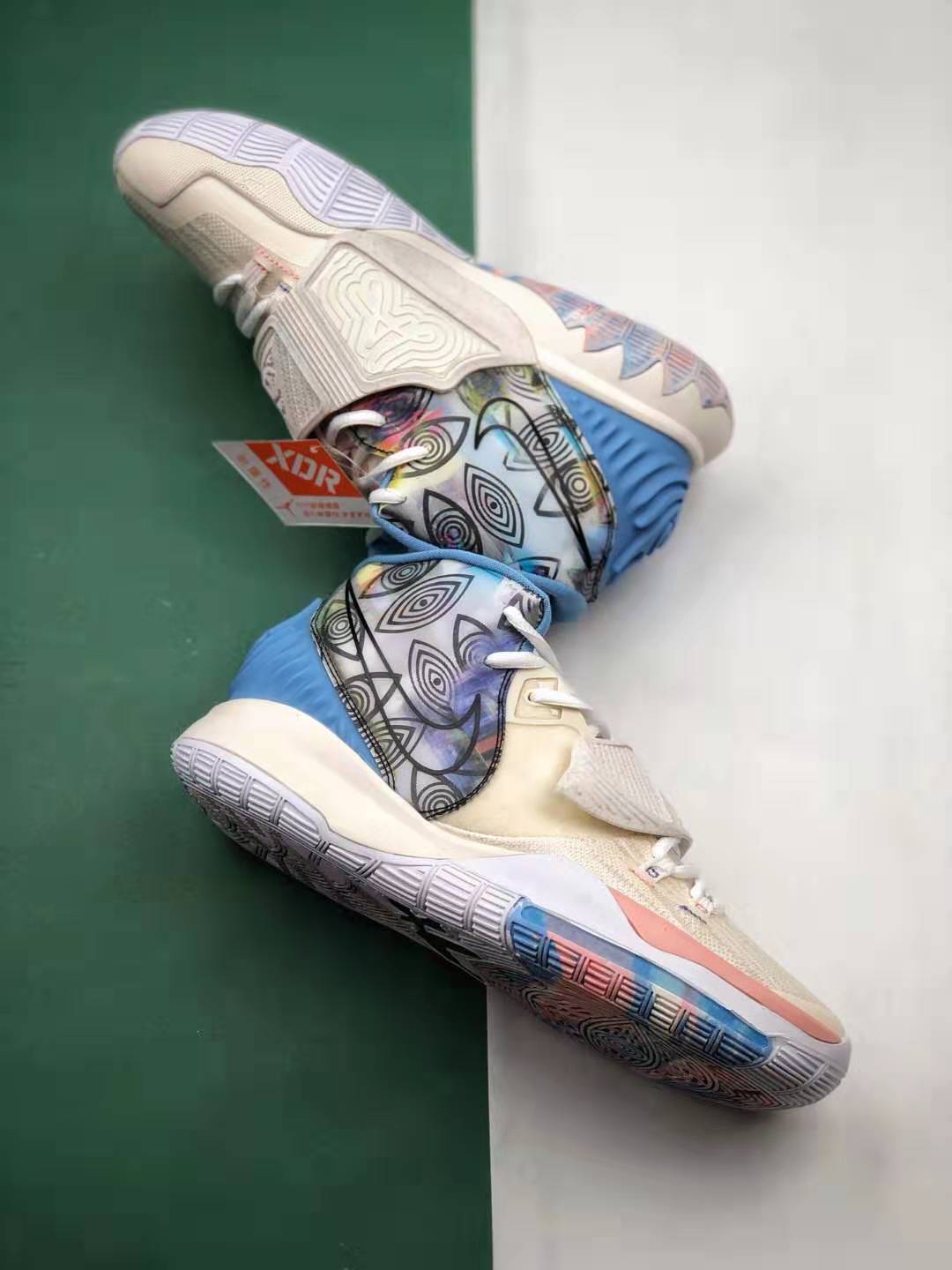 Nike Kyrie 6 Pre Heat LA Multicolor CN9839-101 - Shop Now for Kyrie's Bold and Dynamic Basketball Shoe