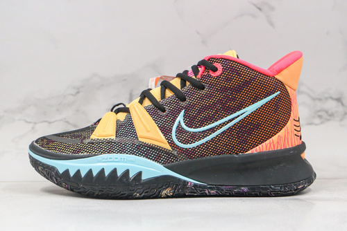 Nike Kyrie 7 Pre Heat EP Black/Multi-Color DC0588-002 - Superior Performance and Style
