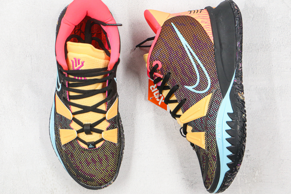 Nike Kyrie 7 Pre Heat EP Black/Multi-Color DC0588-002 - Superior Performance and Style