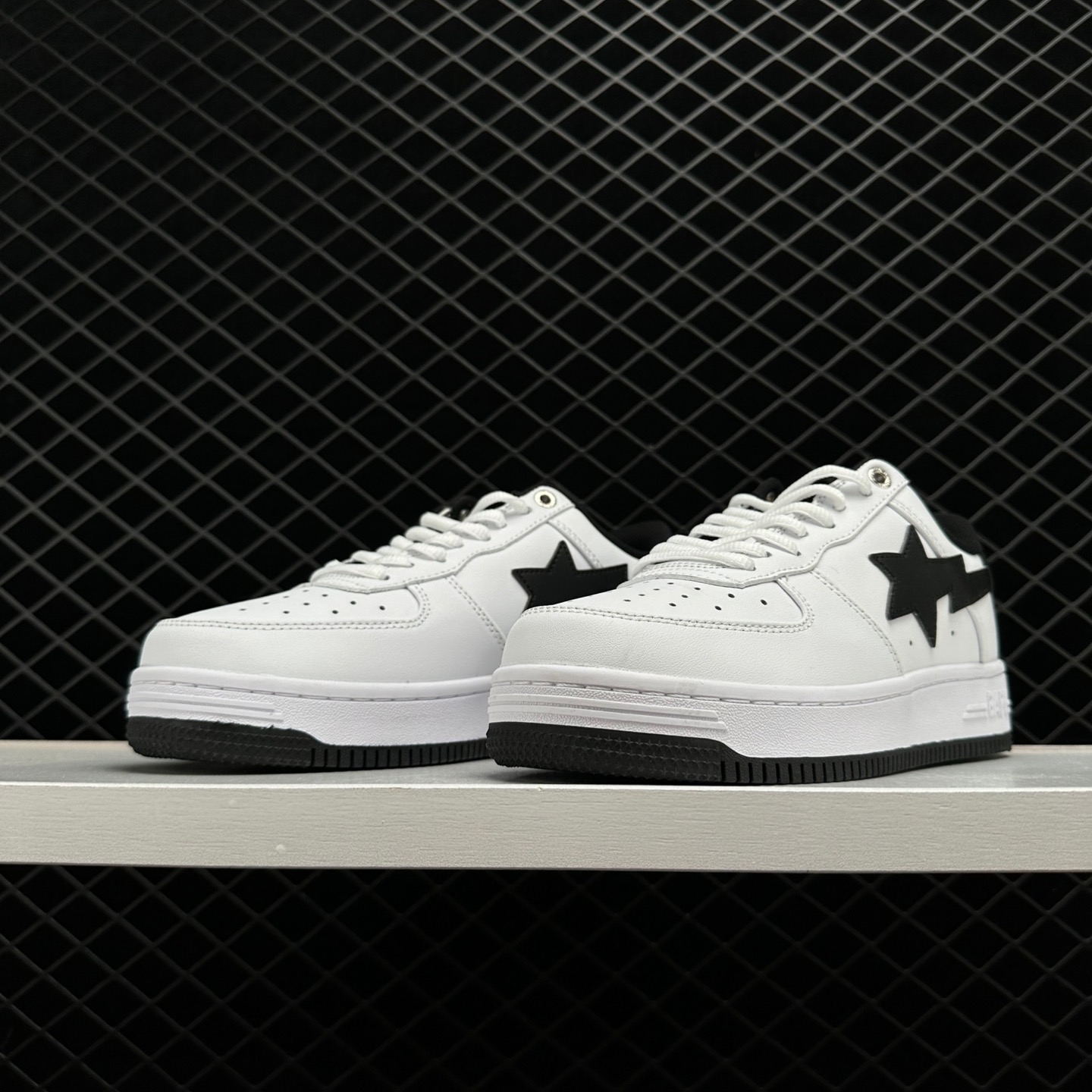 A BATHING APE Bape Sta x JJJJound 'Black White' 1I73-191-912 - Limited Edition Sneakers