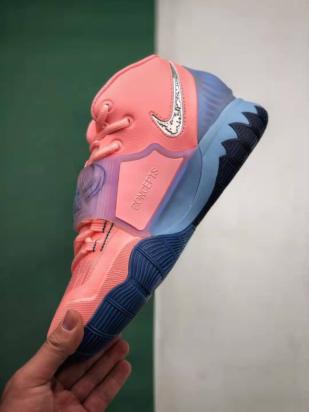 Concepts x Nike Kyrie 6 Khepri Pink Tint Guava Ice CU8879-600 - Unique Collaboration For Basketball Enthusiasts