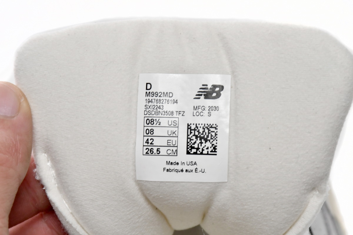 New Balance 992 White Silver Nimbus Cloud M992MD - Shop Now! New Balance 992 White Silver Nimbus Cloud M992MD - Shop Now!