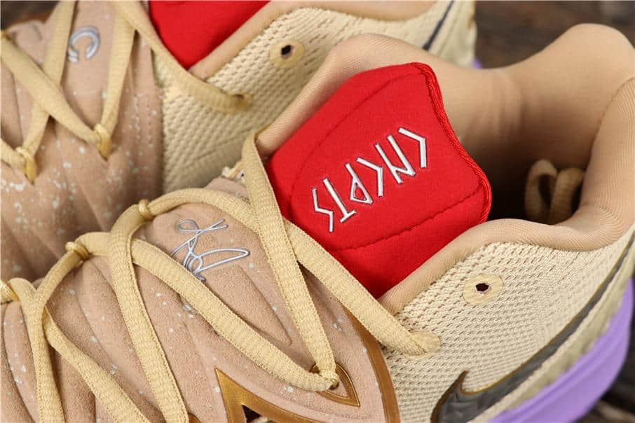 Concepts x Nike Zoom Kyrie 5 EP Ikhet Purple Gold Red Multi-Color CL9961-900 - Exclusive Collaboration with Unique Colorway