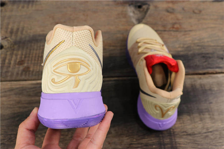 Concepts x Nike Zoom Kyrie 5 EP Ikhet Purple Gold Red Multi-Color CL9961-900 - Exclusive Collaboration with Unique Colorway