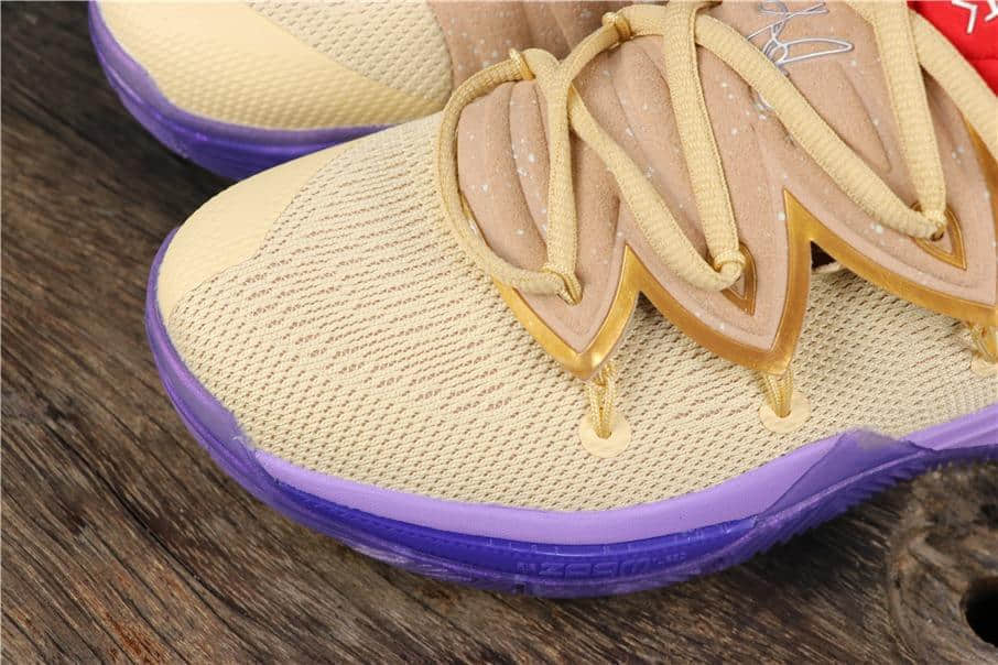 Concepts x Nike Zoom Kyrie 5 EP Ikhet Purple Gold Red Multi-Color CL9961-900 - Exclusive Collaboration with Unique Colorway