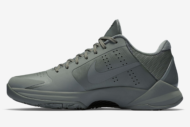 Nike Zoom Kobe 5 FTB Tumbled Grey | Fade To Black 869454-006