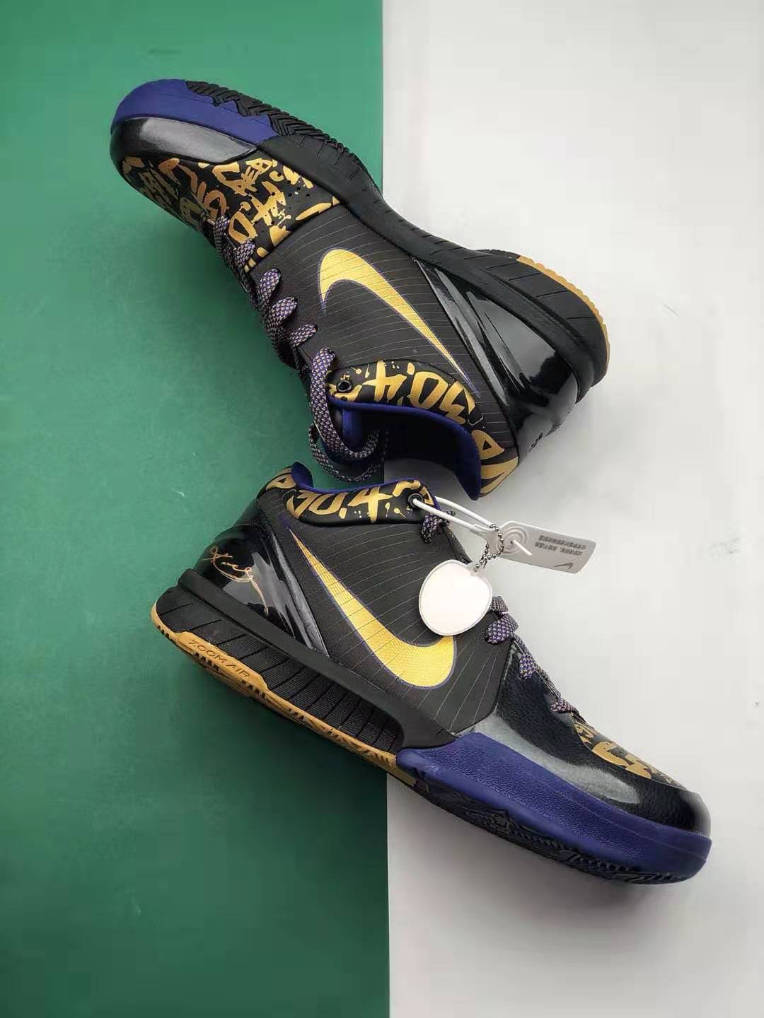 Nike Zoom Kobe 4 POP 'Finals' 354187-001 - Ultimate Championship Sneaker