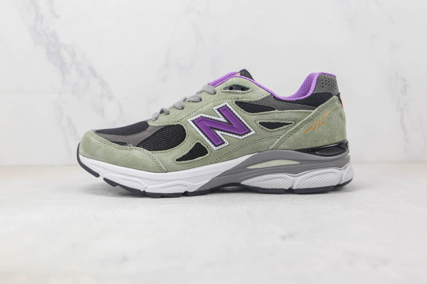 New Balance Teddy Santis x 990v3 'Olive Leaf' M990TC3 - Premium Collaboration with Vintage Aesthetic New Balance Teddy Santis x 990v3 'Olive Leaf' M990TC3 - Premium Collaboration with Vintage Aesthetic