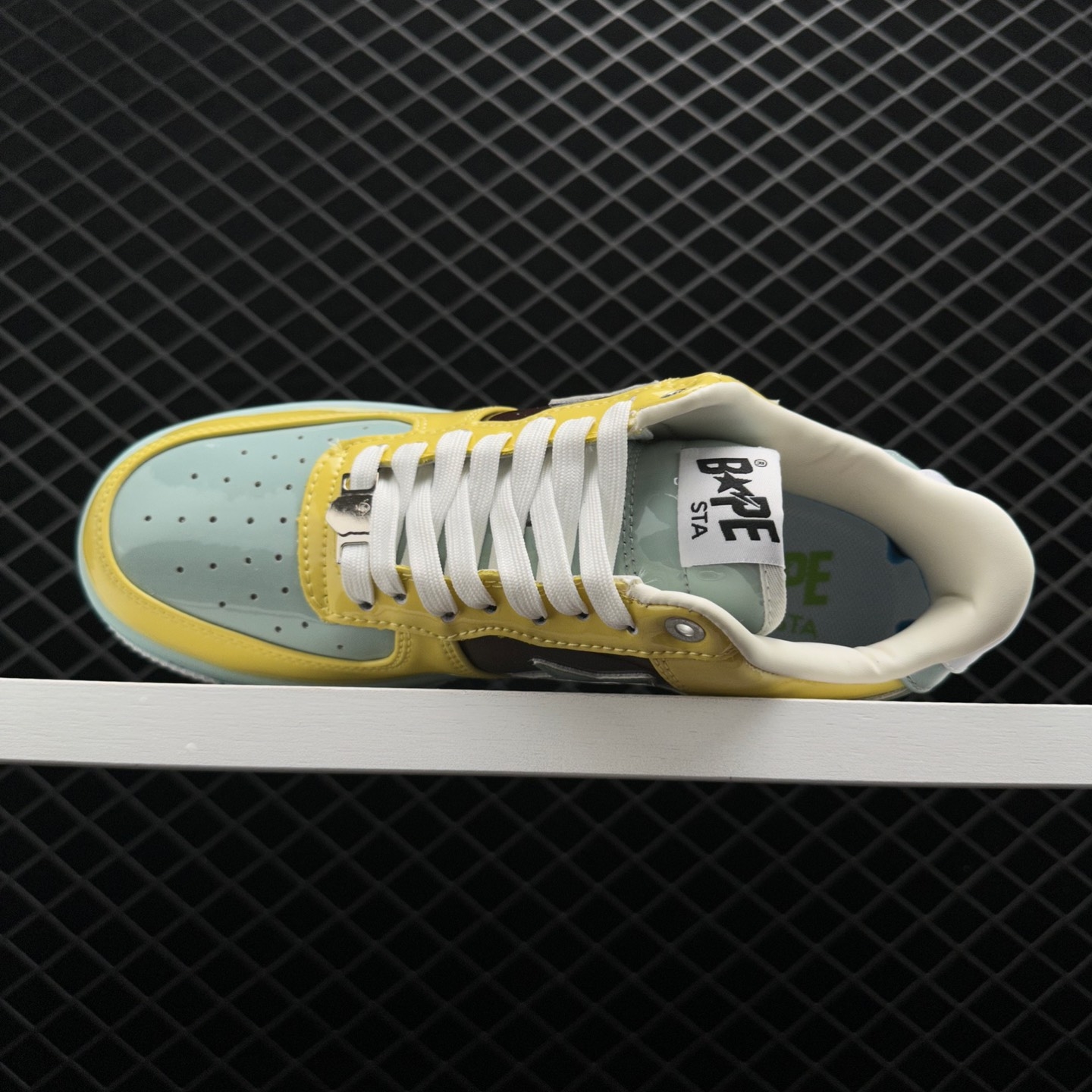 A BATHING APE Bape Sta 'Yellow Green' 1I80-191-006-YELLOW - Limited Edition Sneakers