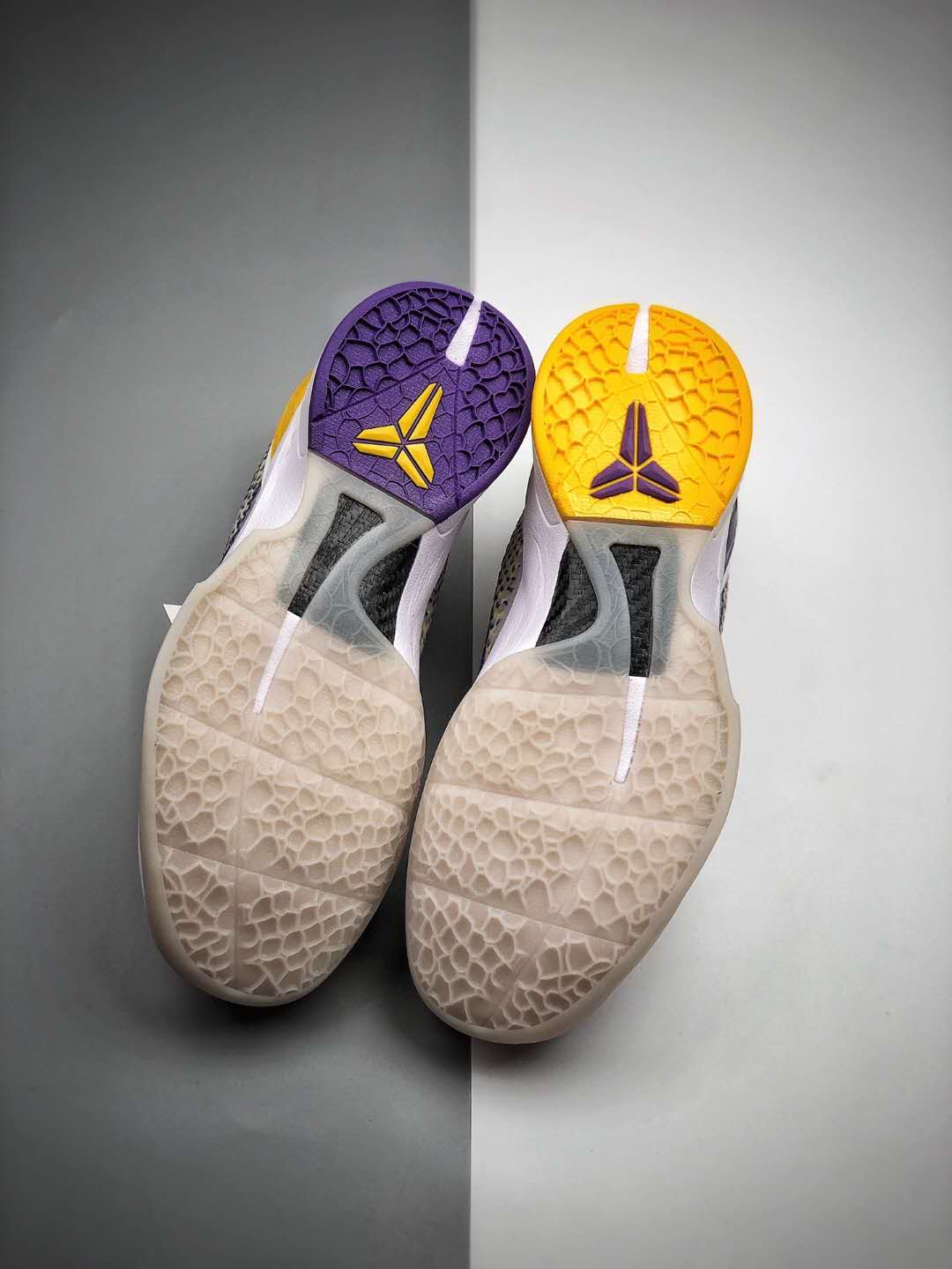 Nike Kobe 6 VI White Purple Yellow Basketball Shoes CW2190-105 - Stylish and High-Performance Footwear