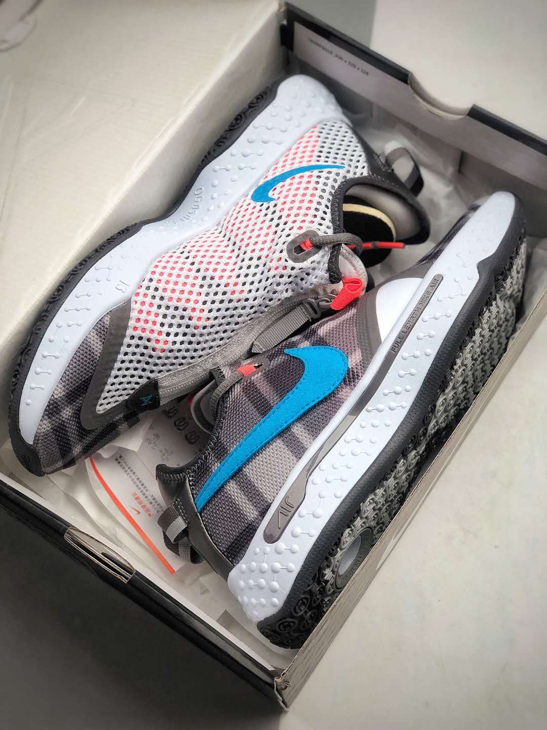 Nike PG 4 EP 'Plaid' CD5082-002: Stylish Performance Basketball Shoes Nike PG 4 EP 'Plaid' CD5082-002: Stylish Performance Basketball Shoes