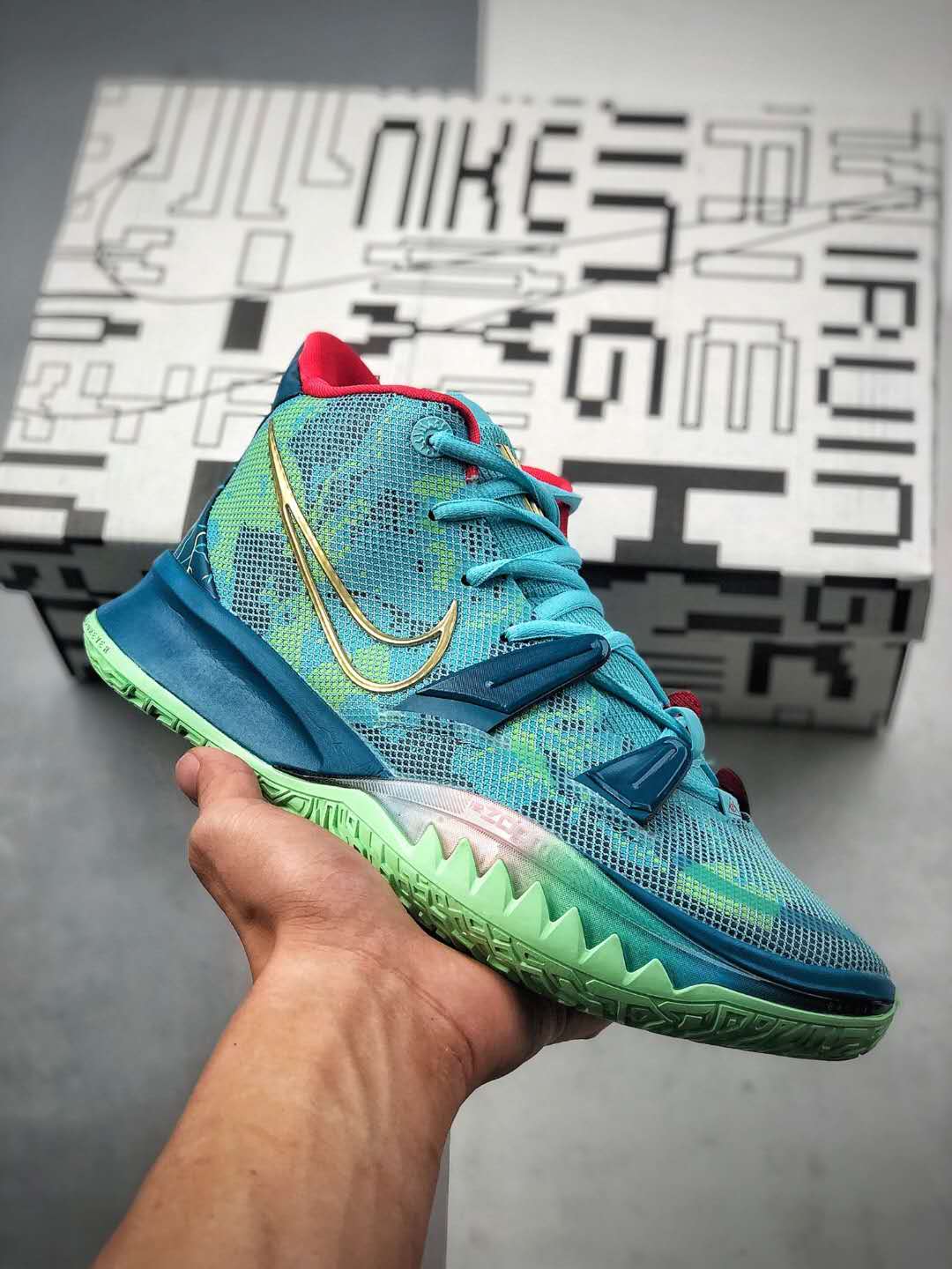 Nike Kyrie 7 Preheat 'Special FX' DC0588-400: Unleash Your Basketball Superpowers!