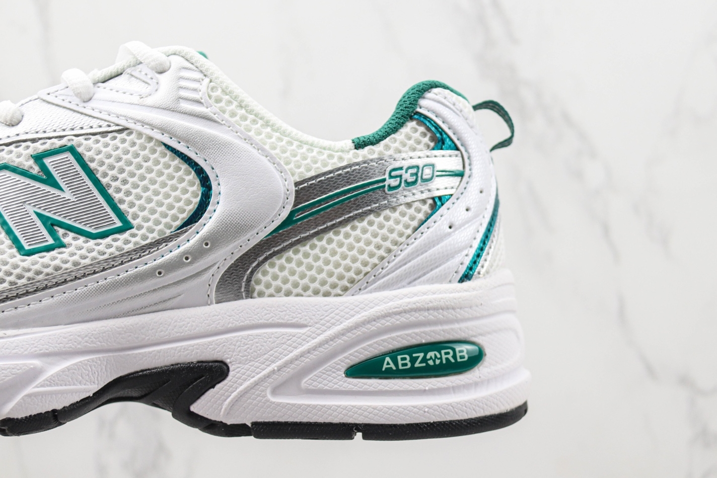 New Balance 530 'White Silver Metallic' MR530AB - Sleek and Stylish Footwear New Balance 530 'White Silver Metallic' MR530AB - Sleek and Stylish Footwear