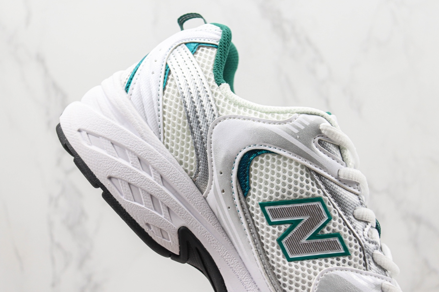 New Balance 530 'White Silver Metallic' MR530AB - Sleek and Stylish Footwear New Balance 530 'White Silver Metallic' MR530AB - Sleek and Stylish Footwear