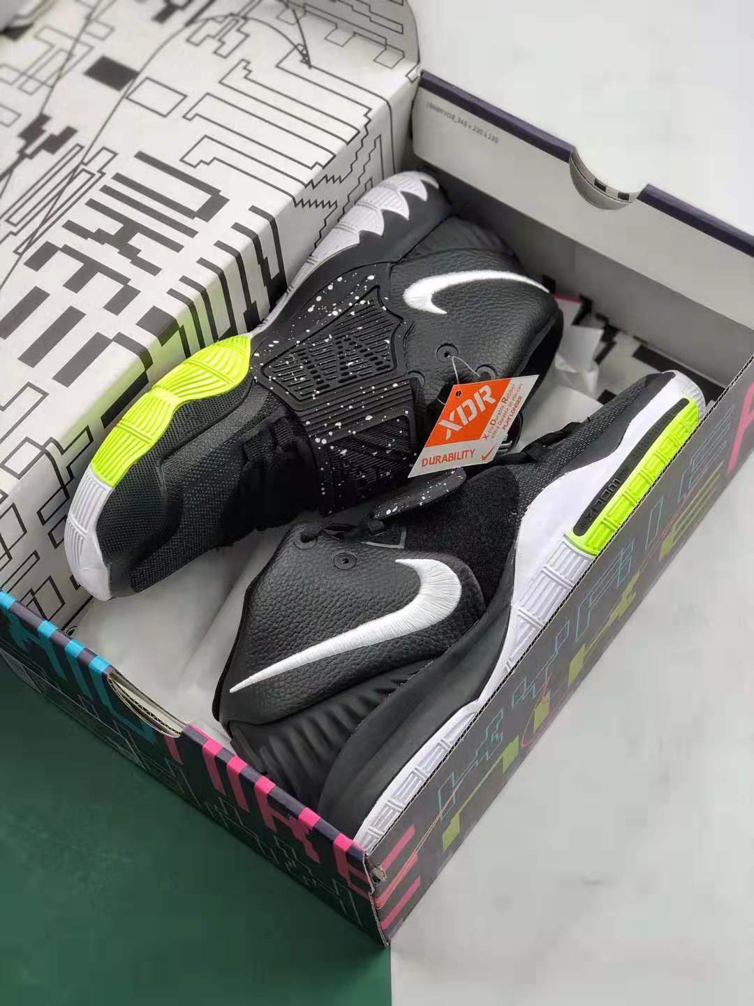 Nike Kyrie 6 EP Black White BQ9377 001 - Premium Basketball Shoes