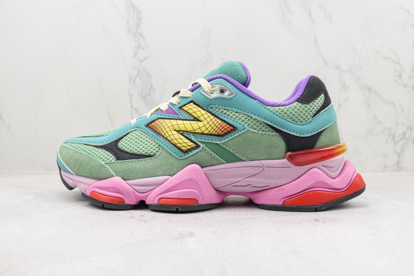 New Balance 9060 'Multi Color' U9060WRB - Vibrant and Stylish Athletic Shoes