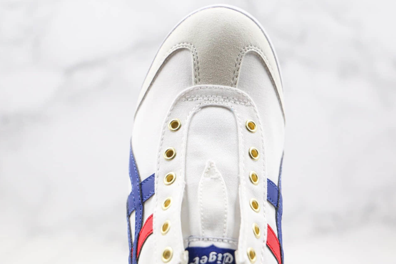 Onitsuka Tiger Mexico 66 Blue Red Metallic Gold - D507L-0152 | Authentic Sneakers Online